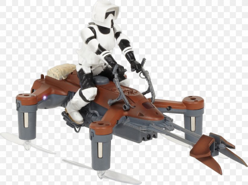 Propel Star Wars 74-Z Speeder Bike Propel Star Wars T-65 X-Wing Starfighter Quadcopter, PNG, 1000x747px, Speeder Bike, Endor, Hubsan X4 H502s Desire, Imperial Scout Trooper, Lego Download Free