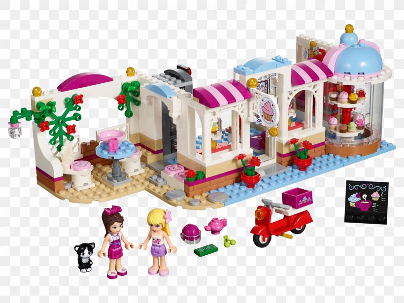 LEGO 41119 Friends Heartlake Cupcake Café Delicious Cupcakes LEGO Friends, PNG, 2000x1500px, Lego Friends, Cupcake, Lego, Lego City, Lego Company Corporate Office Download Free