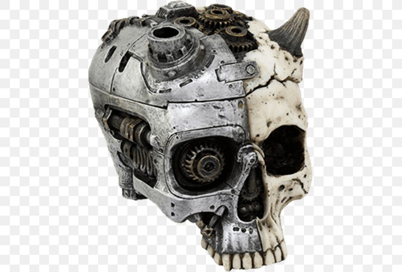 Skull Figurine Statue Steampunk Cosplay, PNG, 555x555px, Skull, Art, Bone, Buddhism, Cosplay Download Free