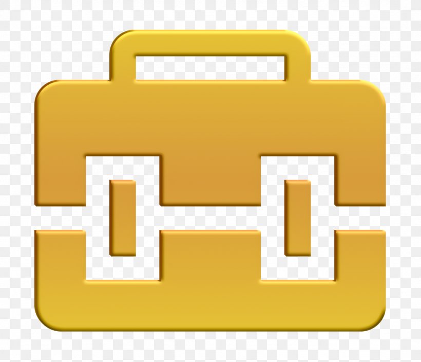Bag Icon Briefcase Icon, PNG, 1078x926px, Bag Icon, Briefcase Icon, Material Property, Yellow Download Free