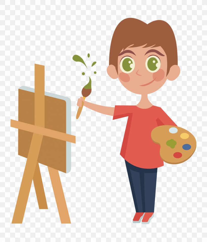 Child Euclidean Vector Painting, PNG, 1417x1654px, Watercolor, Cartoon, Flower, Frame, Heart Download Free