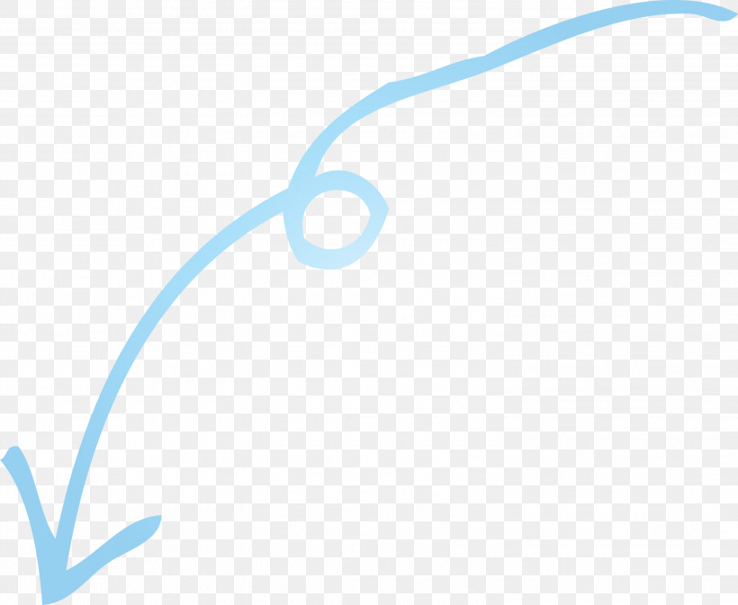Curved Arrow, PNG, 2999x2465px, Curved Arrow, Blue, Line Download Free