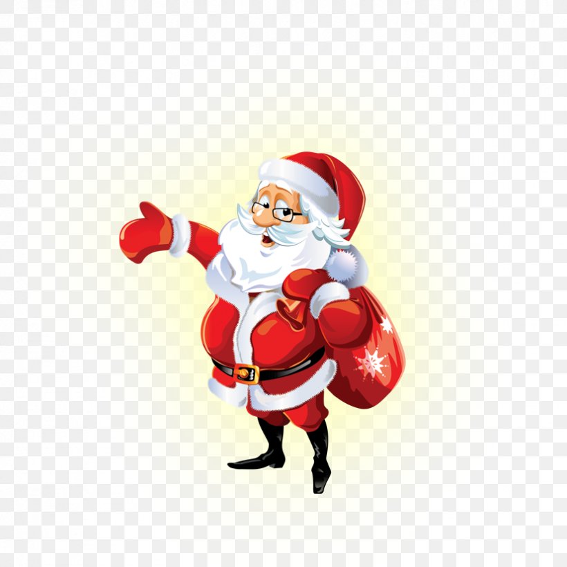 Santa Claus Rudolph Reindeer Christmas Clip Art, PNG, 827x827px, Santa Claus, Christmas, Christmas Decoration, Christmas Ornament, Father Christmas Download Free