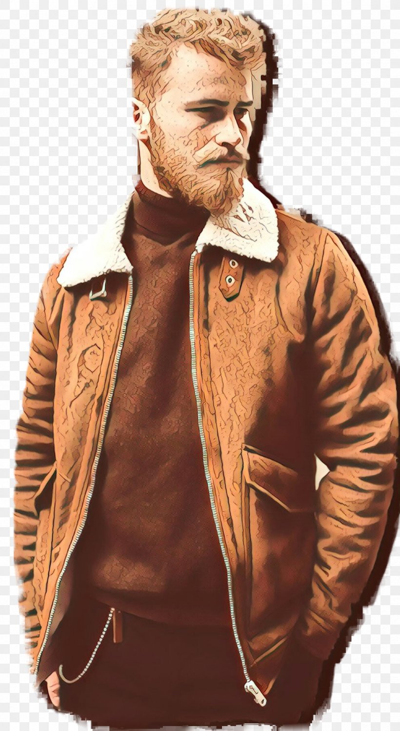 Sweatshirt Leather Jacket Beard, PNG, 1137x2078px, Sweatshirt, Beard, Clothing, Coat, Facial Hair Download Free