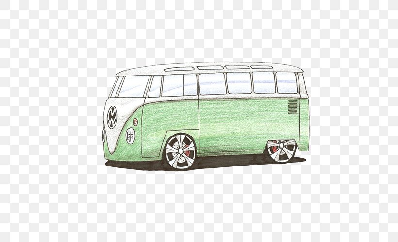 Volkswagen Type 2 Car Doodle Van, PNG, 500x500px, Volkswagen Type 2, Abstract Art, Art, Automotive Design, Automotive Exterior Download Free