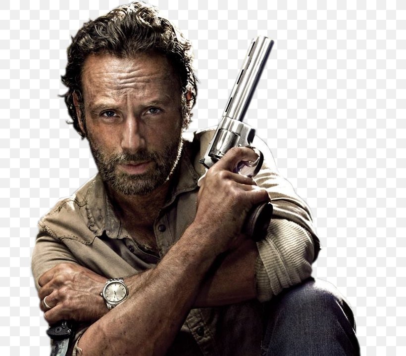 Andrew Lincoln Rick Grimes The Walking Dead Carl Grimes Negan, PNG, 720x720px, Andrew Lincoln, Carl Grimes, Character, Facial Hair, Glenn Rhee Download Free