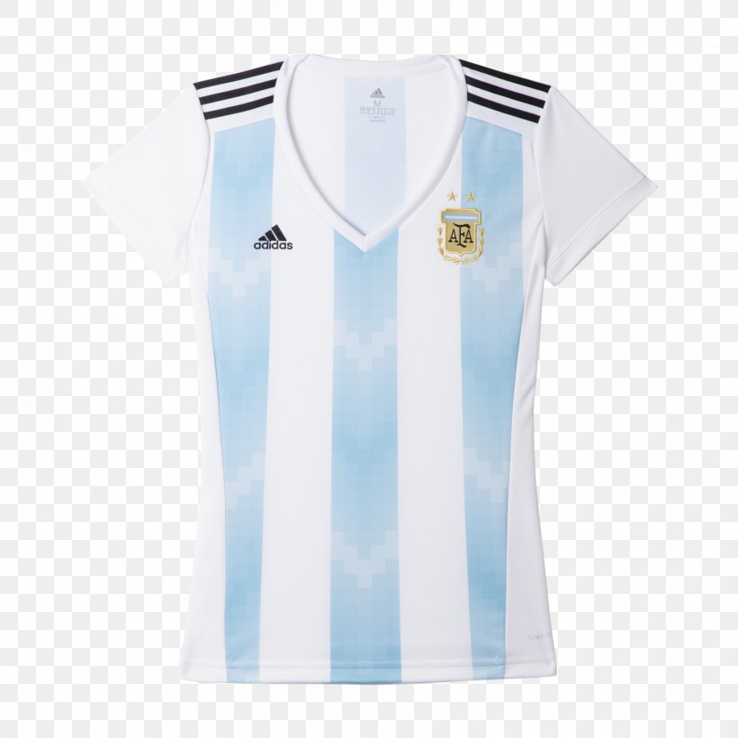 Argentina National Football Team T-shirt 2018 World Cup Adidas Jersey, PNG, 1800x1800px, 2018 World Cup, Argentina National Football Team, Active Shirt, Adidas, Blue Download Free