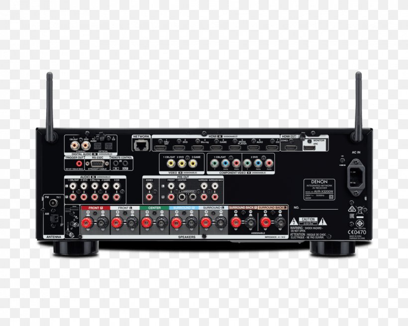 AV Receiver Denon Surround Sound Radio Receiver Dolby Atmos, PNG, 1125x900px, 4k Resolution, Av Receiver, Audio, Audio Equipment, Audio Receiver Download Free