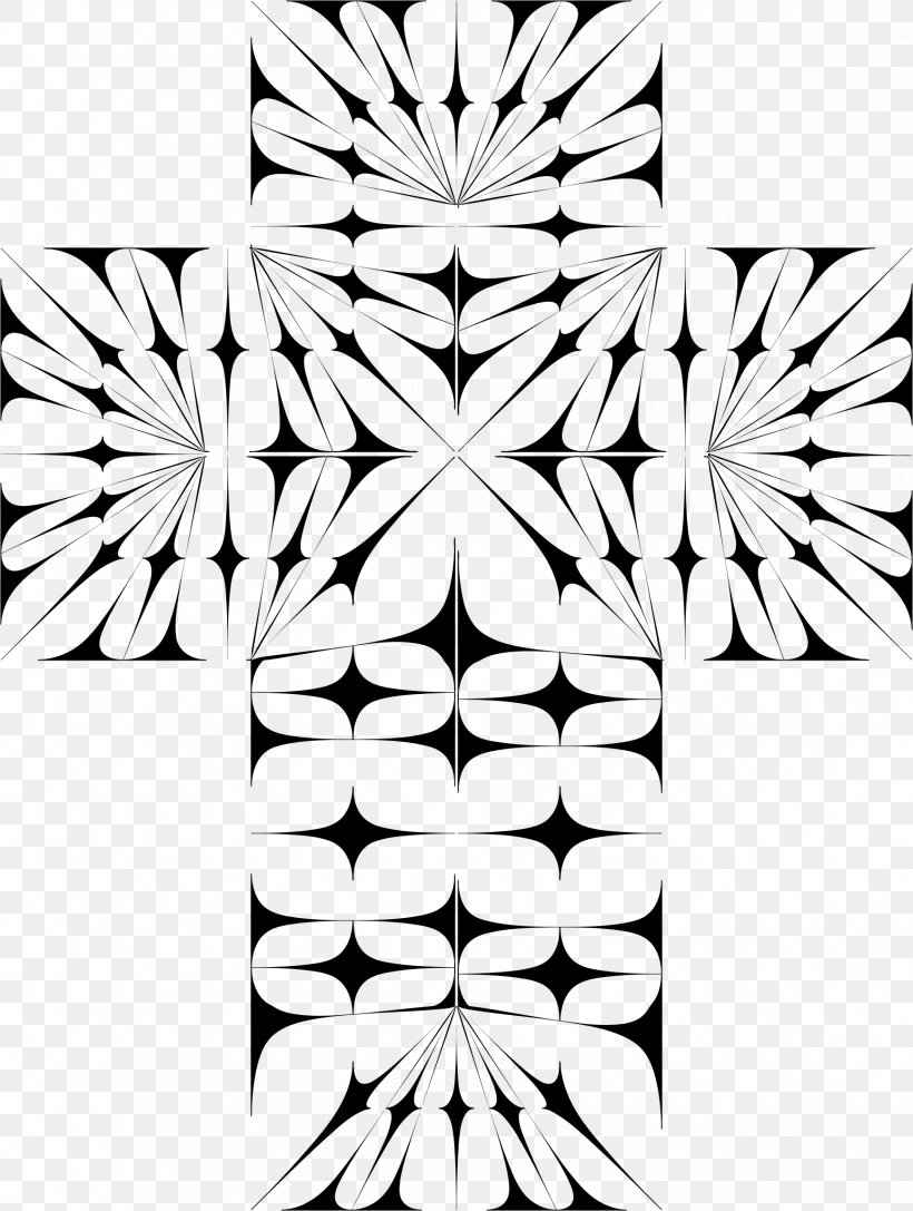 Black And White Cross Clip Art, PNG, 1732x2298px, Black And White, Area, Black, Celtic Cross, Christian Cross Download Free