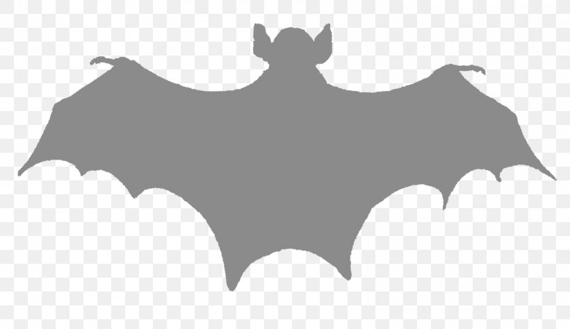 Bat Silhouette Clip Art, PNG, 1600x925px, Bat, Black, Black And White, Drawing, Grayscale Download Free