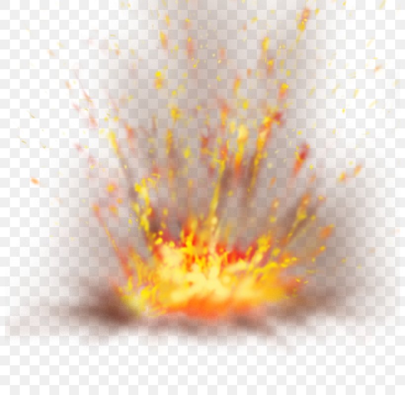 Yellow Close-up Computer Wallpaper, PNG, 800x800px, Explosion, Editing, Fire, Flame, Orange Download Free