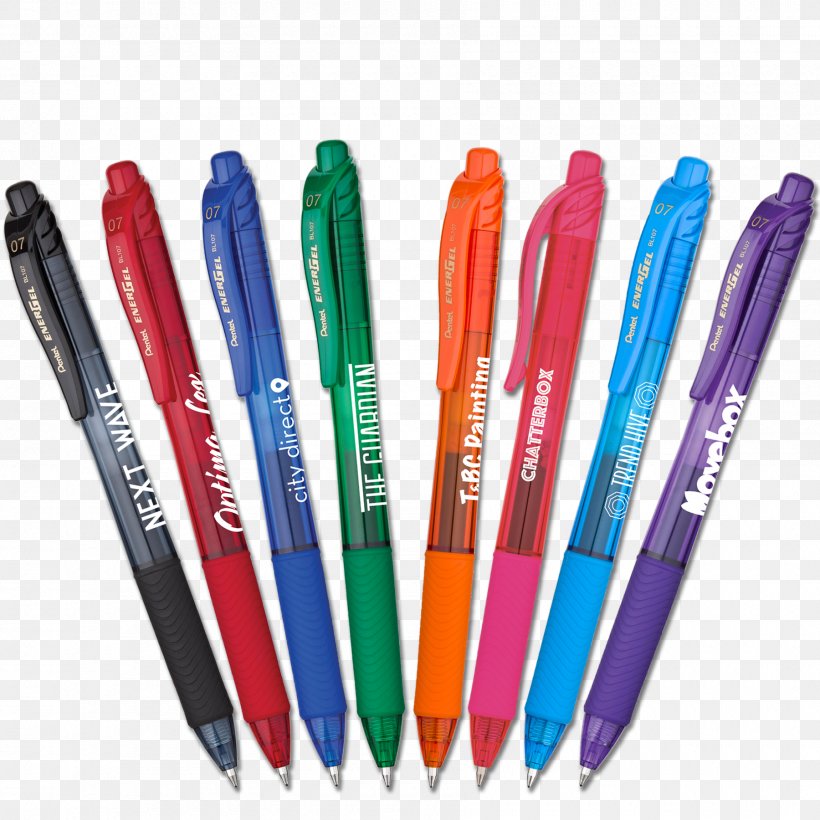 Ballpoint Pen Office Supplies Gel Pen Pentel, PNG, 1800x1800px, Pen, Advertising, Ball Pen, Ballpoint Pen, Food Coloring Download Free
