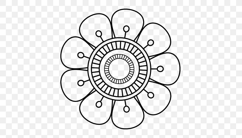 Drawing Flower Mandala Coloring Book, PNG, 600x470px, Drawing, Adult, Animaatio, Area, Black And White Download Free