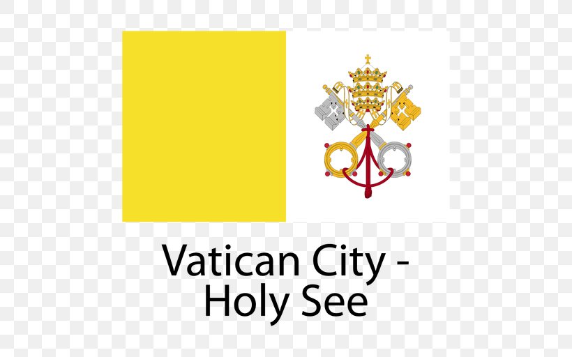 Flag Of Vatican City National Flag Flag Of Italy, PNG, 512x512px, Vatican City, Area, Brand, Crest, Diagram Download Free