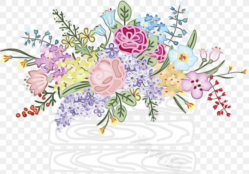 Floral Design, PNG, 1024x716px, Watercolor, Bouquet, Cut Flowers, Floral Design, Floristry Download Free