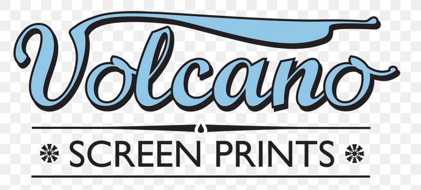 Volcano Screen Prints T Shirt Screen Printing Logo Png 781x370px