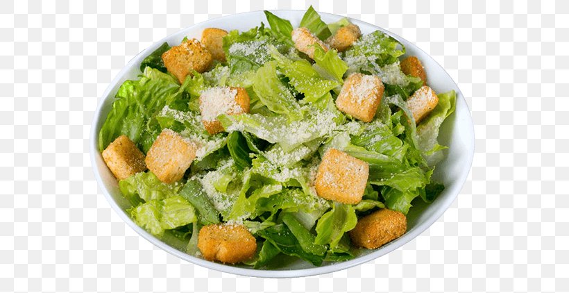 Caesar Salad Spinach Salad Pizza Chicken Fingers Vegetarian Cuisine, PNG, 600x422px, Caesar Salad, Cheese, Chicken Fingers, Crouton, Dish Download Free