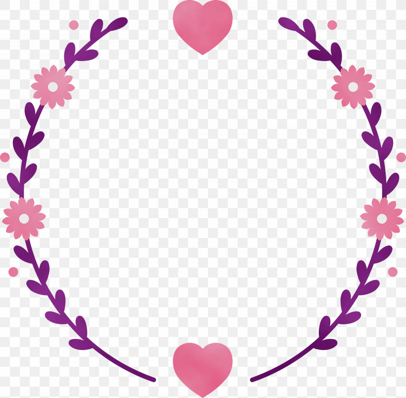 Heart Pink Love Heart Magenta, PNG, 3000x2940px, Watercolor, Heart, Love, Magenta, Paint Download Free