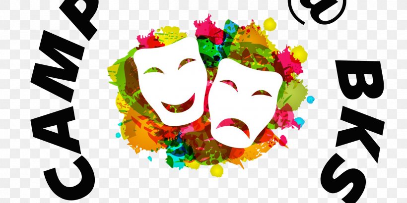 Musical Theatre Drama School Mask, PNG, 2400x1200px, Watercolor, Cartoon, Flower, Frame, Heart Download Free