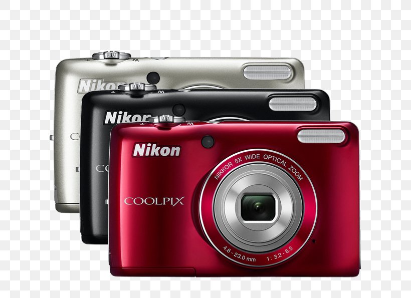 Nikon Coolpix L100 Nikon Coolpix L26 16.1 MP Compact Digital Camera, PNG, 700x595px, Nikon Coolpix B700, Camera, Camera Lens, Cameras Optics, Digital Camera Download Free