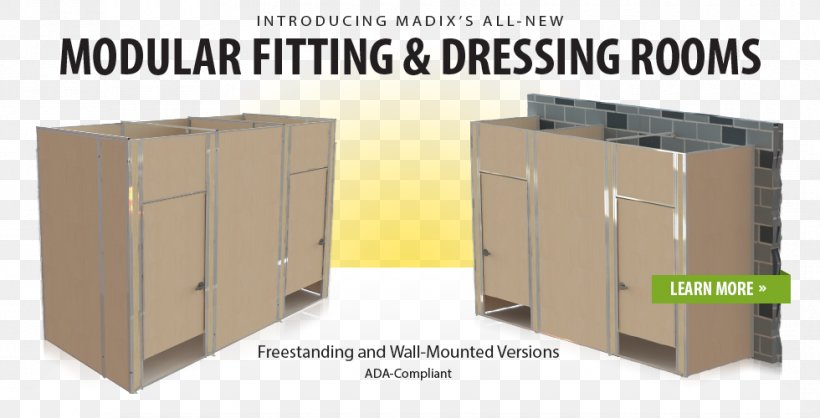 Changing Room Innovation Madix, Inc. Retail Sales, PNG, 980x500px, Changing Room, Carton, Clothing, Filing Cabinet, Furniture Download Free