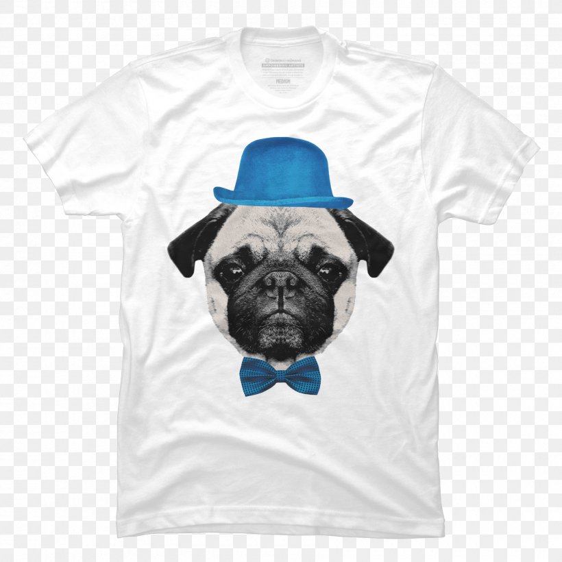 Pug French Bulldog T-shirt Puppy, PNG, 1800x1800px, Pug, Breed, Bulldog, Carnivoran, Cushion Download Free