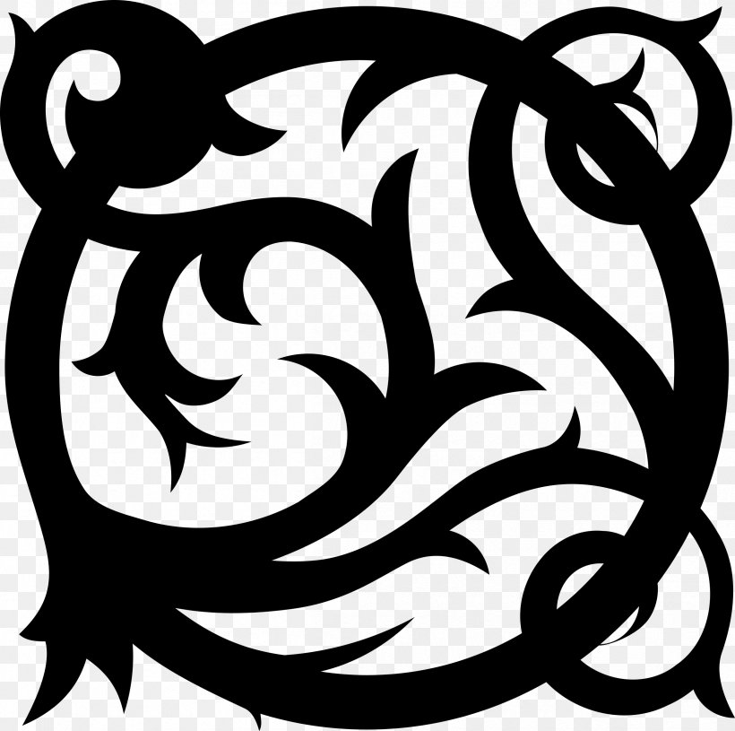 Tattoo Ornament Clip Art, PNG, 2412x2400px, Tattoo, Art, Artwork, Black And White, Body Art Download Free