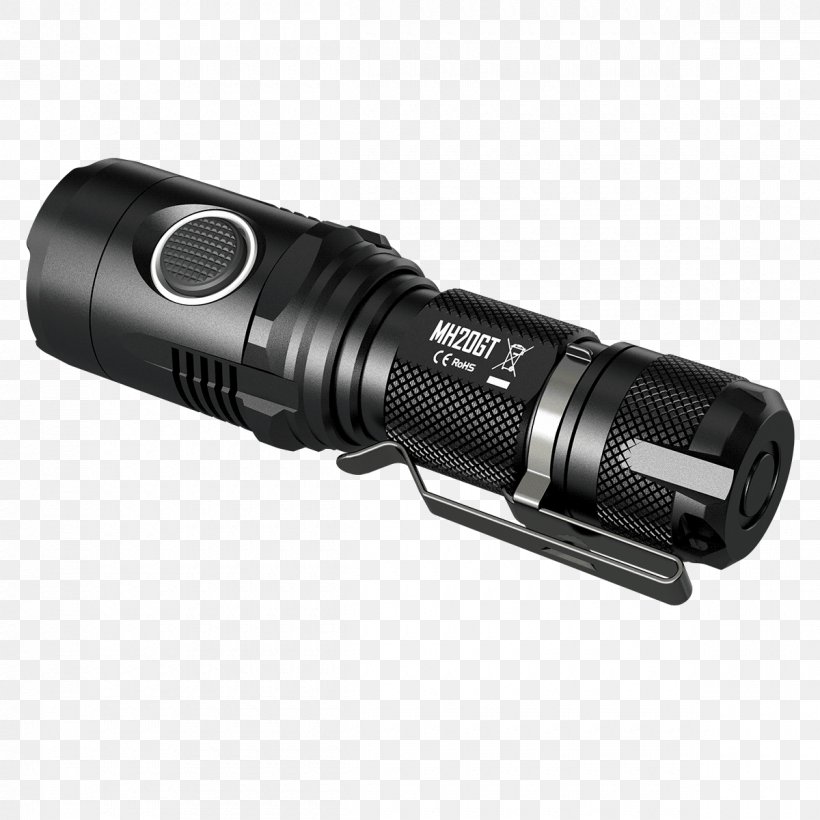 Nitecore MH20 Flashlight Light-emitting Diode Cree Inc., PNG, 1200x1200px, Nitecore Mh20, Cree Inc, Diode, Flashlight, Hardware Download Free