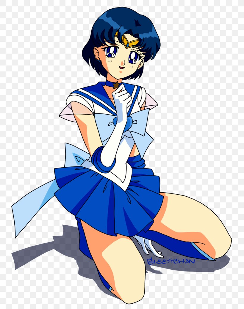 Sailor Mercury Sailor Moon Fan Art Character, PNG, 769x1038px, Watercolor, Cartoon, Flower, Frame, Heart Download Free