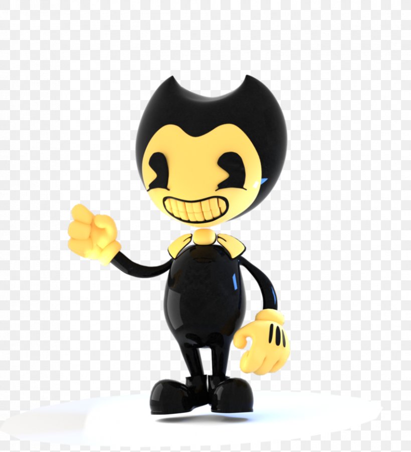 Bendy And The Ink Machine Rendering 0, PNG, 851x938px, 3d Computer Graphics, 3d Rendering, 2017, Bendy And The Ink Machine, Chapter Download Free