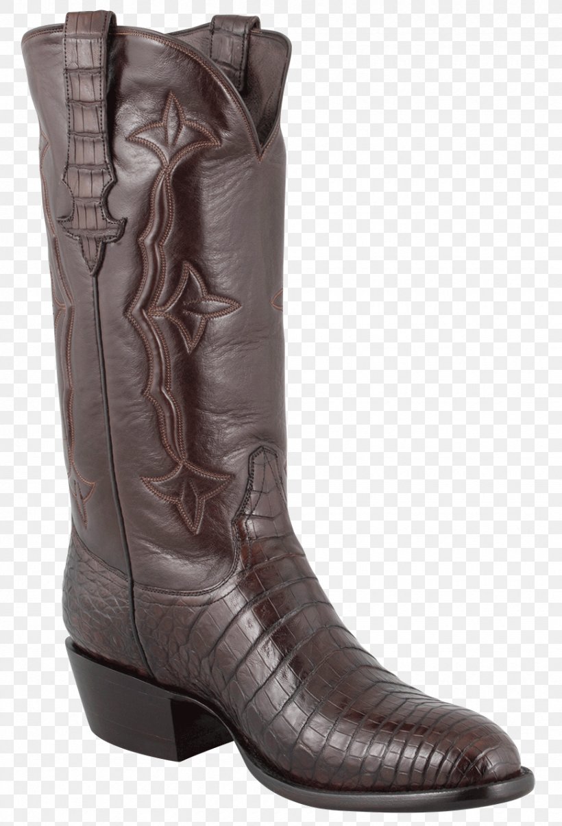 Cowboy Boot Lucchese Boot Company Shoe, PNG, 870x1280px, Cowboy Boot, Boot, Brown, Caiman, Calf Download Free