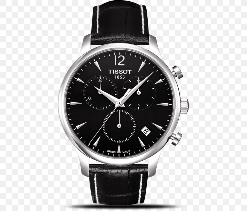 Tissot Watch Strap Chronograph Watch Strap, PNG, 700x700px, Tissot, Automatic Watch, Brand, Chronograph, Metal Download Free