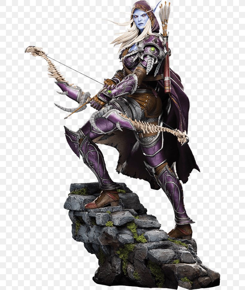 World Of Warcraft Sylvanas Windrunner BlizzCon Statue Blizzard Entertainment, PNG, 655x973px, World Of Warcraft, Action Figure, Action Toy Figures, Armour, Blizzard Entertainment Download Free
