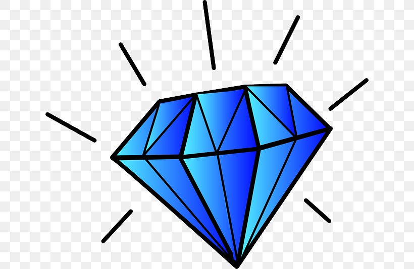 Blue Diamond Clip Art, PNG, 640x534px, Diamond, Area, Blue Diamond, Brilliant, Diagram Download Free