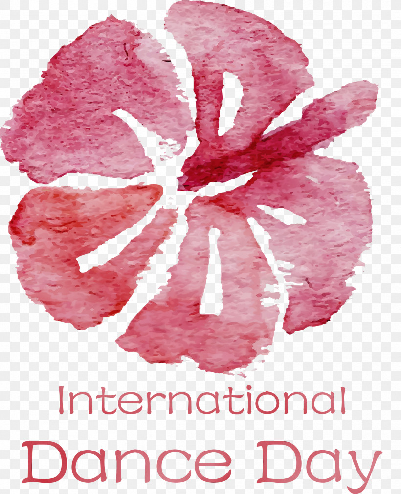 Flower Petal Meter Font Plant, PNG, 2431x3000px, International Dance Day, Biology, Flower, Meter, Paint Download Free
