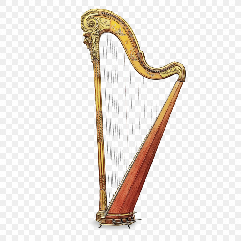 Harp Celtic Harp String Instrument Pedal Harp Cello, PNG, 1920x1919px, Watercolor, Cello, Celtic Harp, Harmonica, Harp Download Free