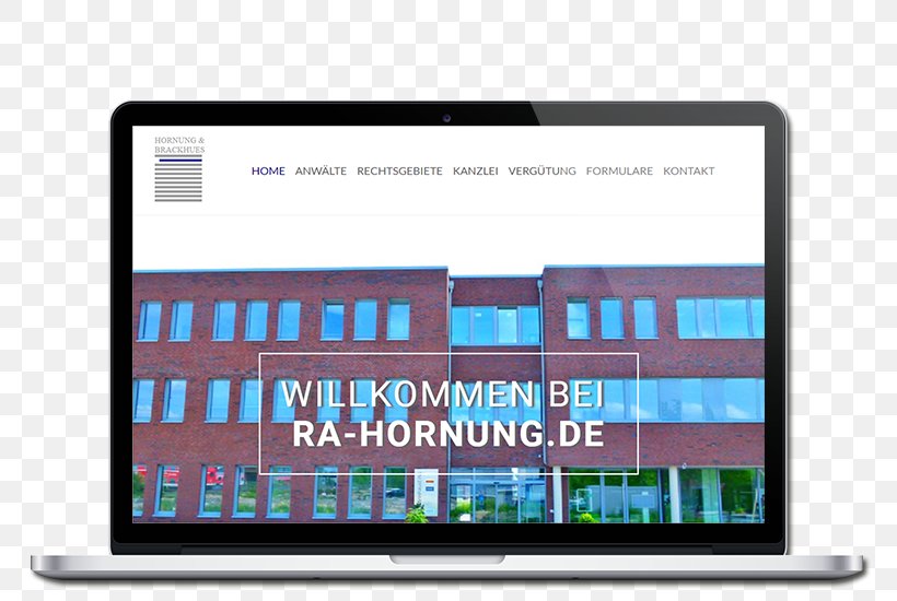 Rechtsanwaltskanzlei Hornung & Brackhues Computer Monitors Responsive Web Design Text Referenzen, PNG, 800x550px, Computer Monitors, Brand, Communication, Computer Monitor, Display Advertising Download Free