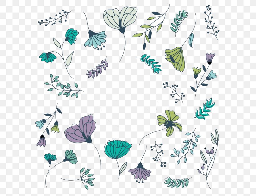 Flower Illustration Watercolor Painting Clip Art Download, PNG, 626x626px, Flower, Botany, Drawing, Green, Ivy Download Free