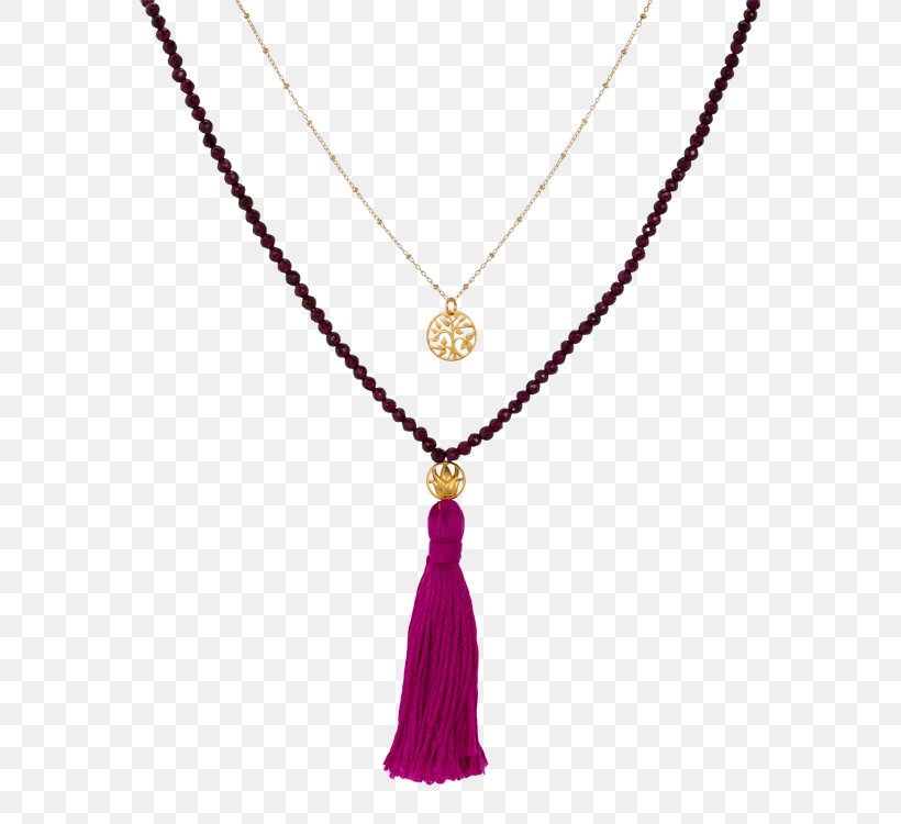 Necklace Charms & Pendants Body Jewellery Magenta, PNG, 750x750px, Necklace, Body Jewellery, Body Jewelry, Chain, Charms Pendants Download Free