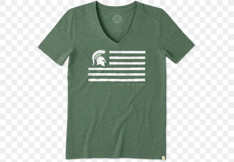 T-shirt Michigan State University Stanford University University Of California, Berkeley Michigan State Spartans Women's Basketball, PNG, 570x570px, Tshirt, Active Shirt, Brand, Clothing, Collar Download Free