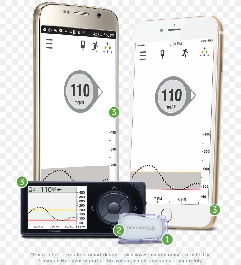Continuous Glucose Monitor Dexcom Blood Glucose Monitoring Diabetes Mellitus Insulin Pump, PNG, 1440x1583px, Continuous Glucose Monitor, Blood Glucose Meters, Blood Glucose Monitoring, Communication, Communication Device Download Free