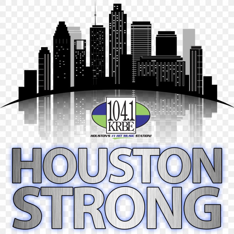 Houston Skyline Silhouette Royalty-free, PNG, 1024x1024px, Houston Skyline, Brand, Building, City, Downtown Houston Download Free