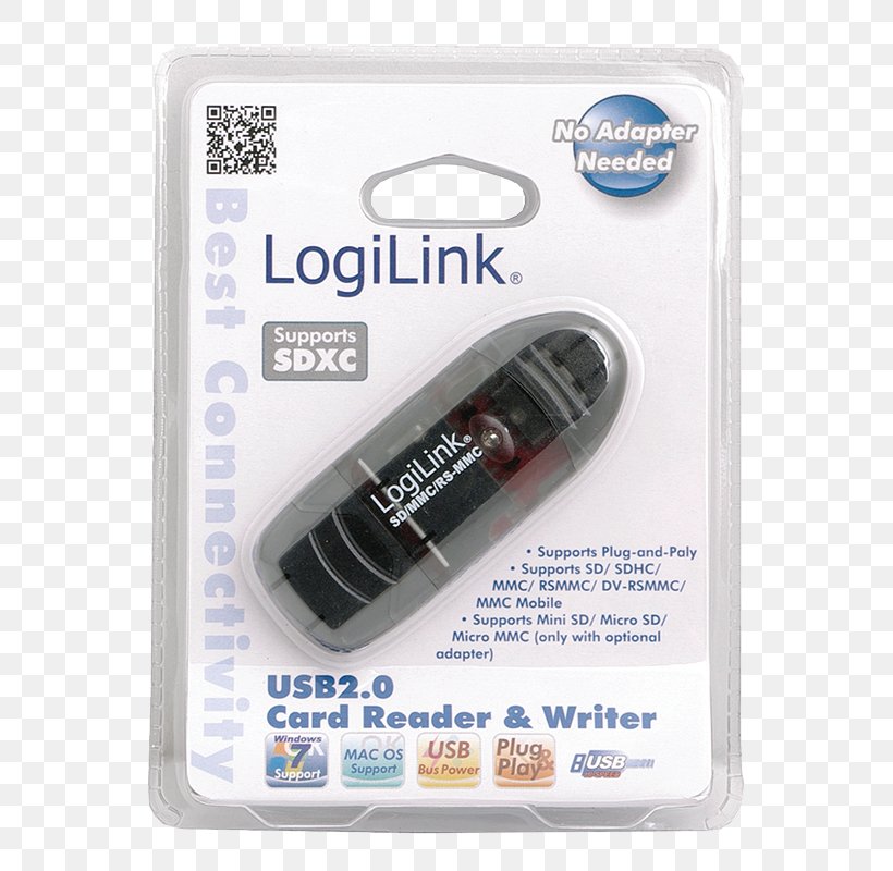Card Reader MultiMediaCard Secure Digital USB Laptop, PNG, 800x800px, Card Reader, Computer, Computer Hardware, Electronics Accessory, Flash Memory Cards Download Free
