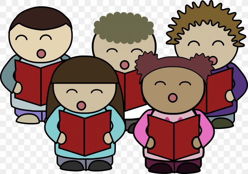 Childrens Choir Singing Clip Art, PNG, 2400x1686px, Watercolor, Cartoon, Flower, Frame, Heart Download Free