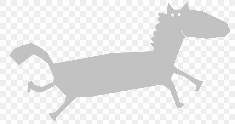 Horse Cat Pet Dog Clip Art, PNG, 2400x1273px, Horse, Animal, Black And White, Carnivora, Carnivoran Download Free