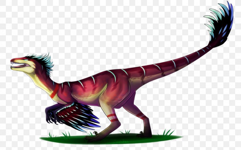 Velociraptor Tyrannosaurus Feather Beak Tail, PNG, 1024x637px, Velociraptor, Beak, Dinosaur, Extinction, Fauna Download Free