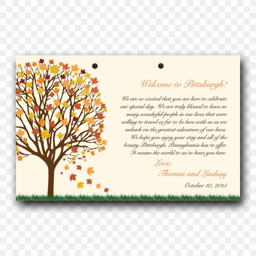 Wedding Invitation Wedding Reception Autumn Place Cards, PNG, 1000x1000px, Wedding Invitation, Autumn, Autumn Leaf Color, Bag, Flower Download Free
