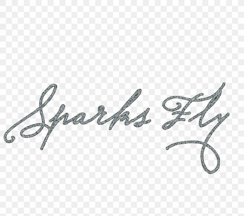 Sparks Fly Text Logo, PNG, 900x800px, Sparks Fly, Black And White, Body Jewelry, Brand, Calligraphy Download Free