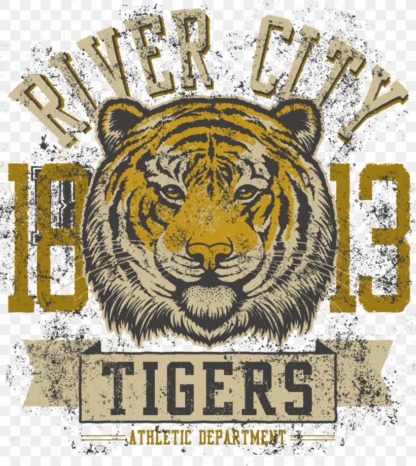 Tiger T-shirt Textile Printing, PNG, 892x1000px, 3d Computer Graphics, Tiger, Animal Print, Big Cats, Brand Download Free