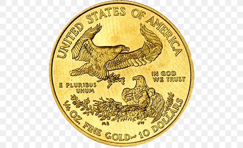 American Gold Eagle Bullion Coin Gold Coin Proof Coinage, PNG, 500x500px, American Gold Eagle, Bullion, Bullion Coin, Canadian Gold Maple Leaf, Coin Download Free